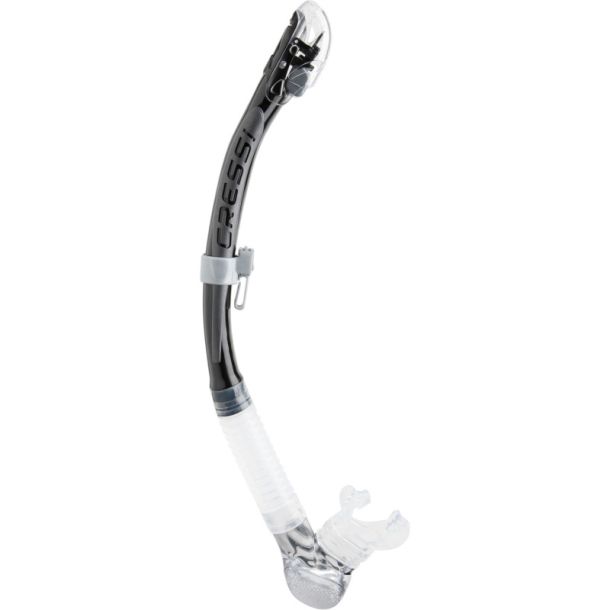 Cressi Alpha Ultra Dry snorkel klar / svart / s�lv