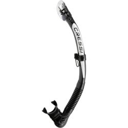 Cressi Alpha Ultra Dry snorkel sort / hvid