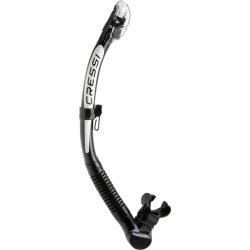 Cressi Alpha Ultra Dry snorkel sort / hvid