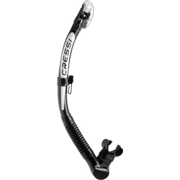 Cressi Alpha Ultra Dry snorkel sort / hvid