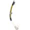 Cressi Alpha Ultra Dry snorkel klar / svart / gul