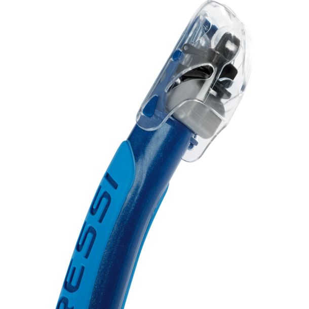 Cressi Alpha Ultra Dry snorkel klar / bl� / azur