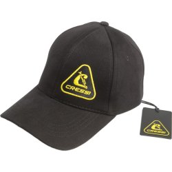 Cressi Cressi 1946 baseball cap sort / gul
