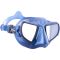 Cressi Atom maske bl� metal / sort