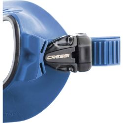Cressi Atom dykkermaske bl� metal / sort