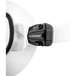 Cressi Atom dykkermaske hvid / sort