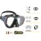 Cressi Big Eyes Evolution + Alpha Ultra Dry snorkel combo