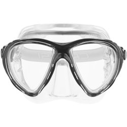 Cressi Big Eyes Evolution Crystal dykkermaske crystal / sort