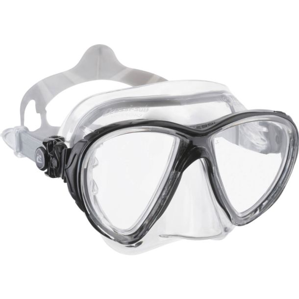 Cressi Big Eyes Evolution Crystal maske crystal / sort