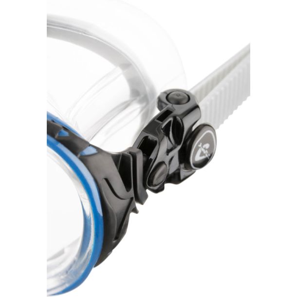 Cressi Big Eyes Evolution Crystal maske crystal / bl� sort