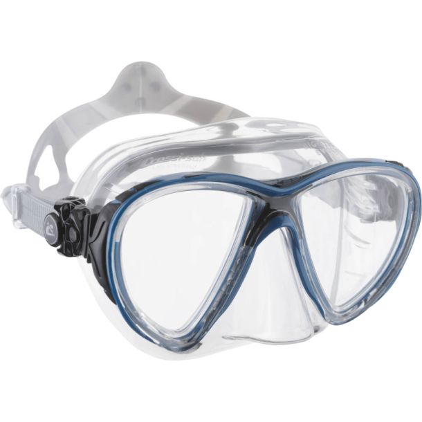 Cressi Big Eyes Evolution Crystal maske crystal / bl� sort