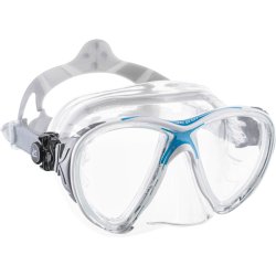 Cressi Big Eyes Evolution Crystal dykkermaske crystal / bl�
