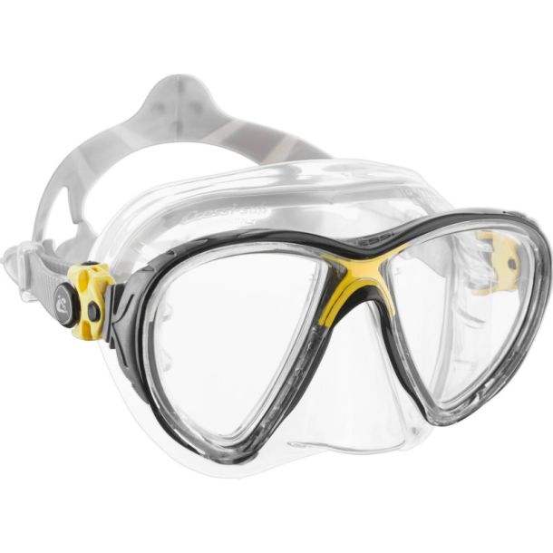 Cressi Big Eyes Evolution Crystal maske crystal / gul