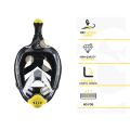 Bali Full Face Mask White / Black