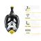 Cressi Bali full face maske sort / bl�