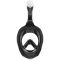 Cressi Bali full face maske sort / gr�