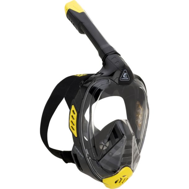 Cressi Bali full face maske sort / gul