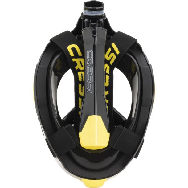 Cressi Bali full face maske sort / gul