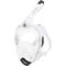 Cressi Bali full face maske hvid / sort