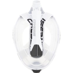 Cressi Bali full face maske hvid / sort