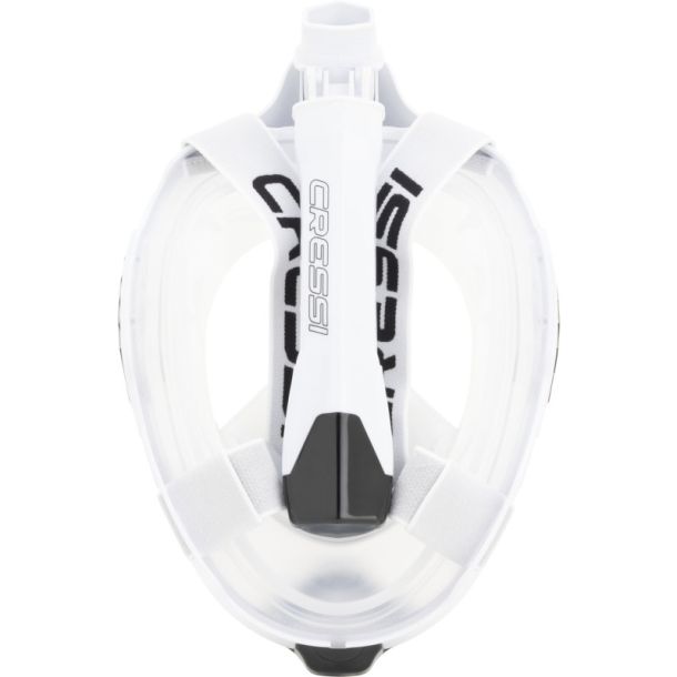 Cressi Bali full face maske hvid / sort