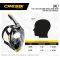 Cressi Bali full face maske hvid / sort
