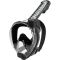 Cressi Baron full face maske sort / sort