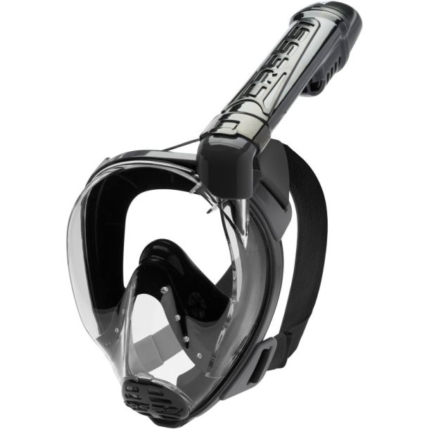Cressi Baron full face maske sort / sort