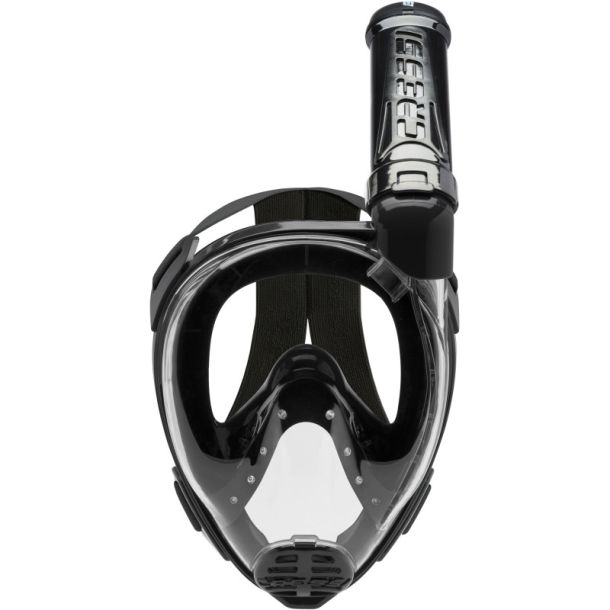 Cressi Baron full face maske sort / sort