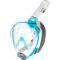 Cressi Baron full face maske klar / akvamarin