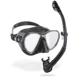 Cressi Big Eyes Evolution + Alpha Ultra Dry snorkel combo
