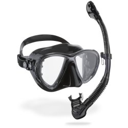 Cressi Big Eyes Evolution + Alpha Ultra Dry snorkel combo