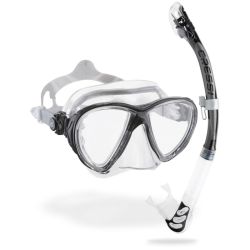 Cressi Big Eyes Evolution + Alpha Ultra Dry snorkel combo