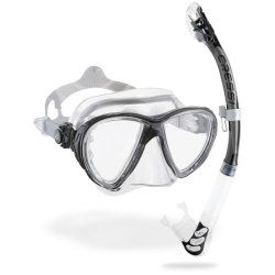 Cressi Big Eyes Evolution + Alpha Ultra Dry snorkel combo
