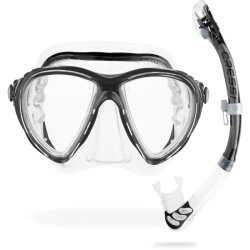 Cressi Big Eyes Evolution + Alpha Ultra Dry snorkel combo