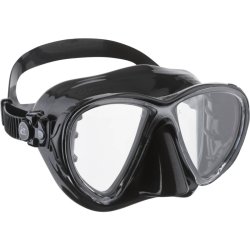 Cressi Big Eyes Evolution dykkermaske klar / sort / sort