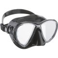 Big Eyes Evolution Mask Clear / Black / Black / Silver Mirrored lens