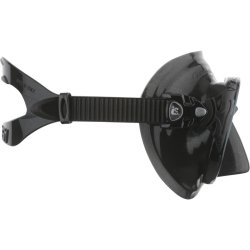 Cressi Big Eyes Evolution dykkermaske klar / sort / sort / s�lv mirrored lens