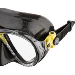 Cressi Big Eyes Evolution dykkermaske klar / sort / gul