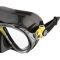 Cressi Big Eyes Evolution maske klar / sort / gul