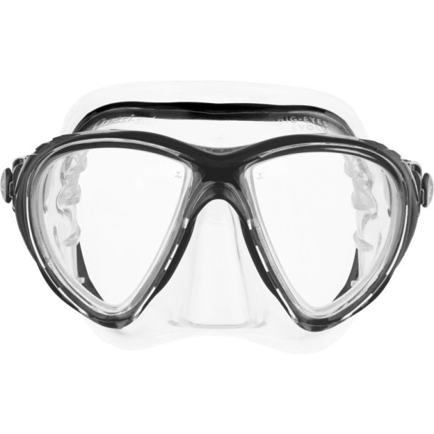 Cressi Big Eyes Evolution maske klar / sort