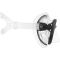 Cressi Big Eyes Evolution maske klar / sort