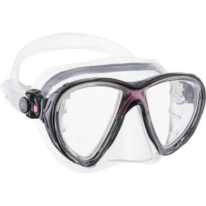 Cressi Big Eyes Evolution maske klar / pink