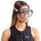 Cressi Big Eyes Evolution maske klar / pink