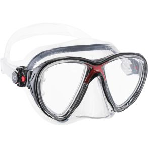 Cressi Big Eyes Evolution maske klar / r�d