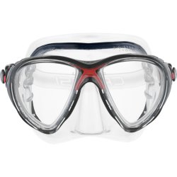 Cressi Big Eyes Evolution dykkermaske klar / r�d