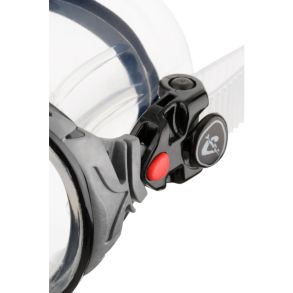 Cressi Big Eyes Evolution maske klar / r�d