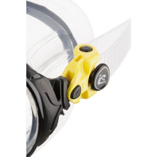 Cressi Big Eyes Evolution maske klar / gul