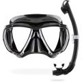 Cressi Big Eyes + Seal Dry snorkel combo
