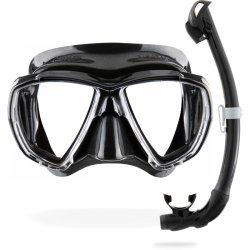 Cressi Big Eyes + Seal Dry snorkel combo